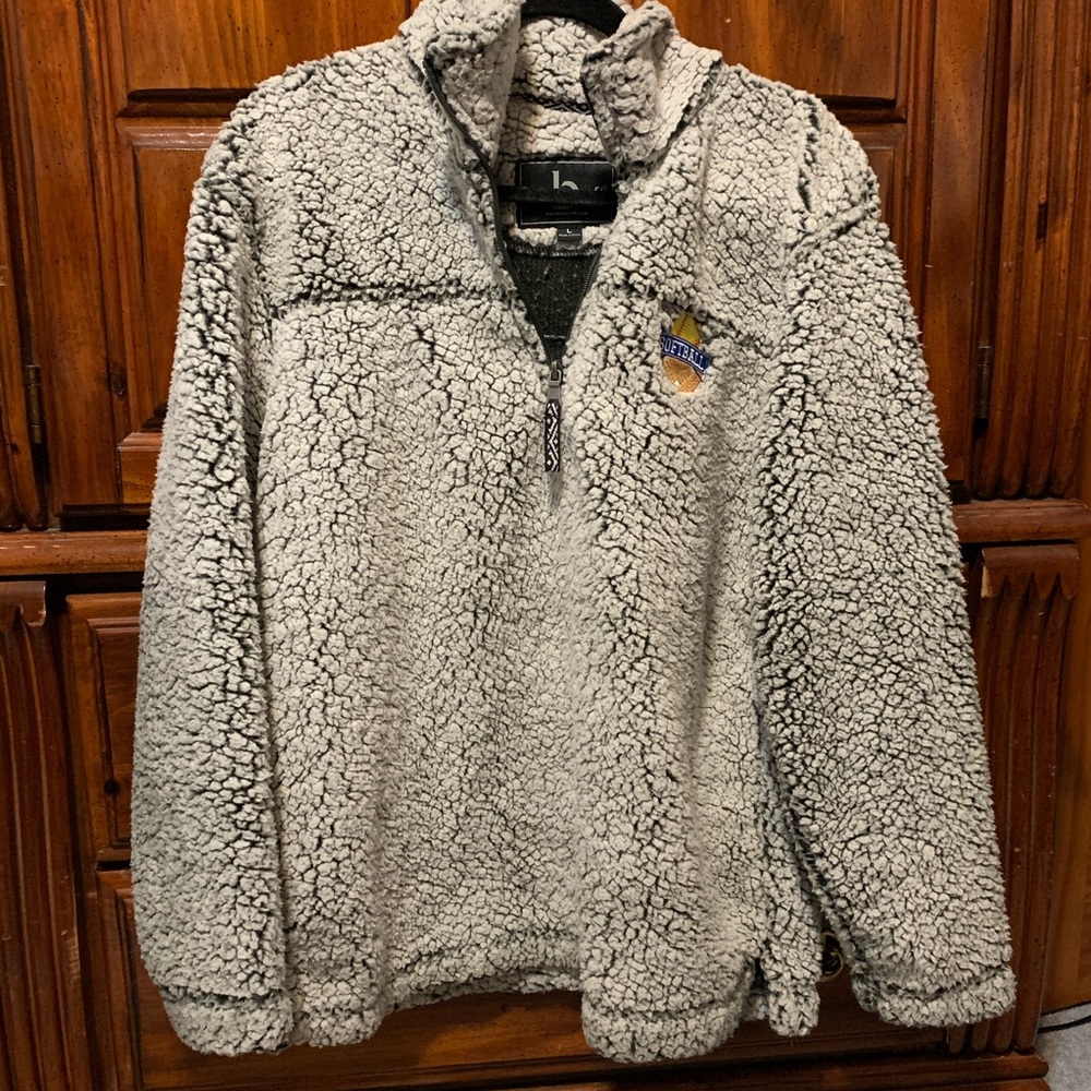 Super Soft Teddy pullover 1/4 zip Softball